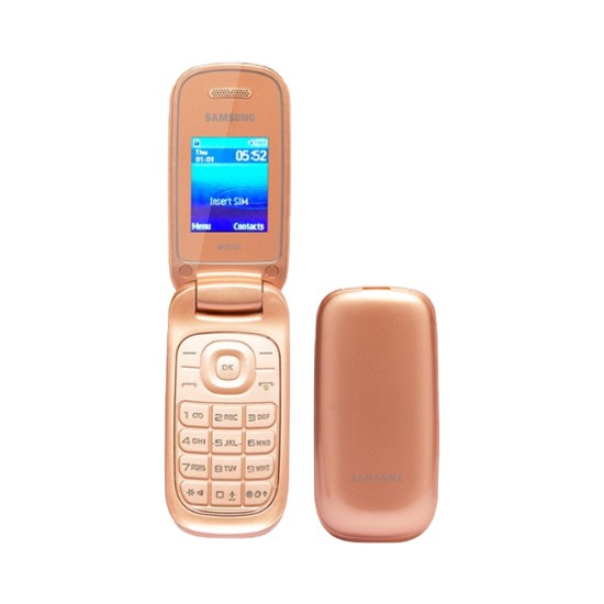 Samsung E1272 GT-1272 Dual SIM 1.77" Dourado